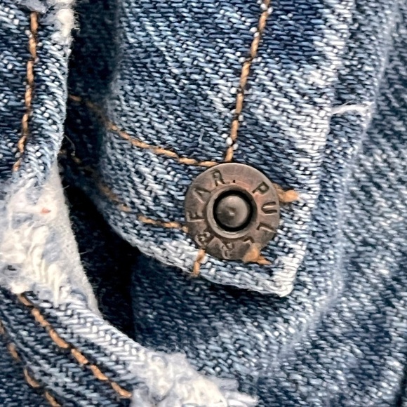 PULL & BEAR/👖High-waisted mom jeans/ Blue/ Size US 31 - Picture 8 of 13